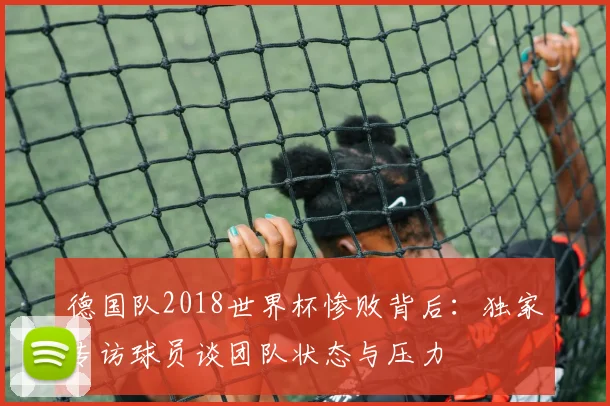 德国队2018世界杯惨败背后:独家专访球员谈团队状态与压力
